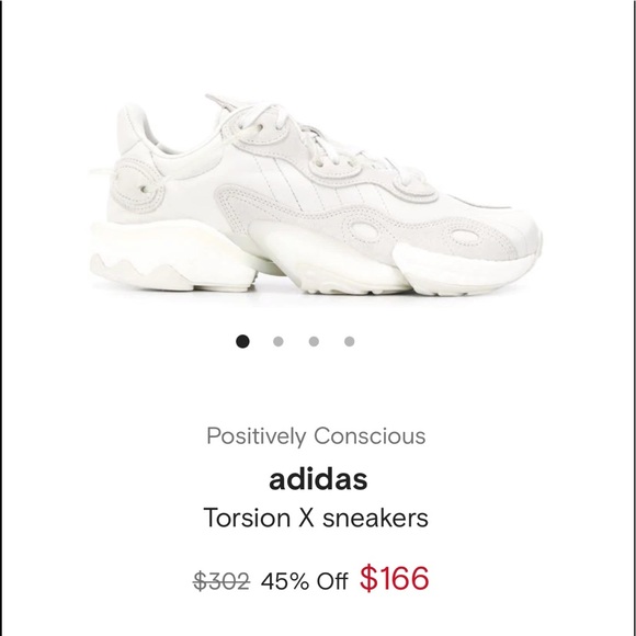 white Adidas Torsion🤍 - Picture 2 of 9